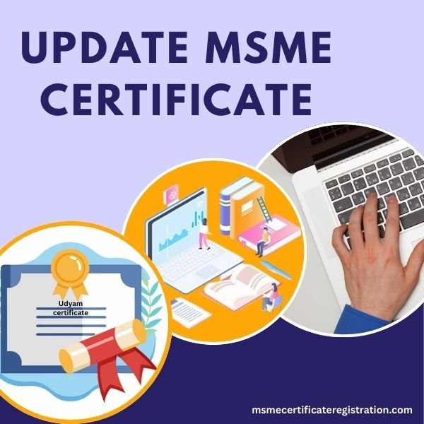 Update msme certificate