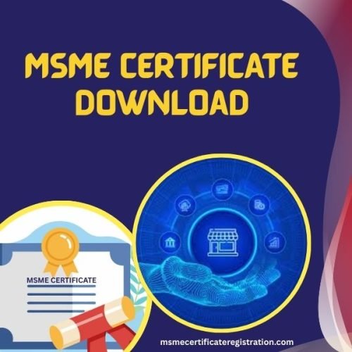 Download MSME Registration Certificate